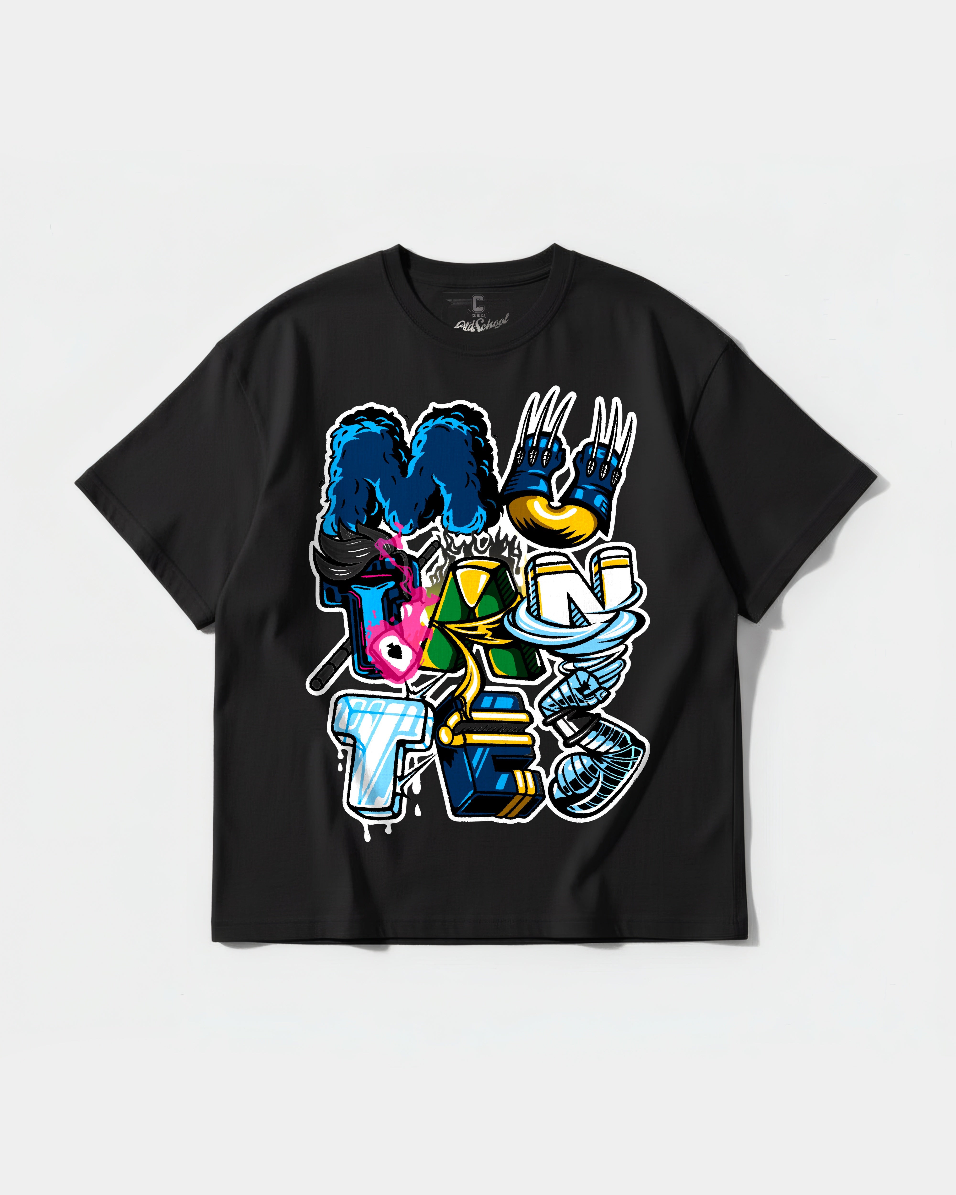 Camiseta Mutantes Big Front Oversize Basic