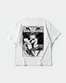 Camiseta Panter Skull Big Back Oversize Basic Blanco