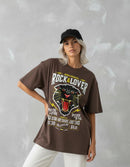 Modelo mide 1,64m y usa talla S