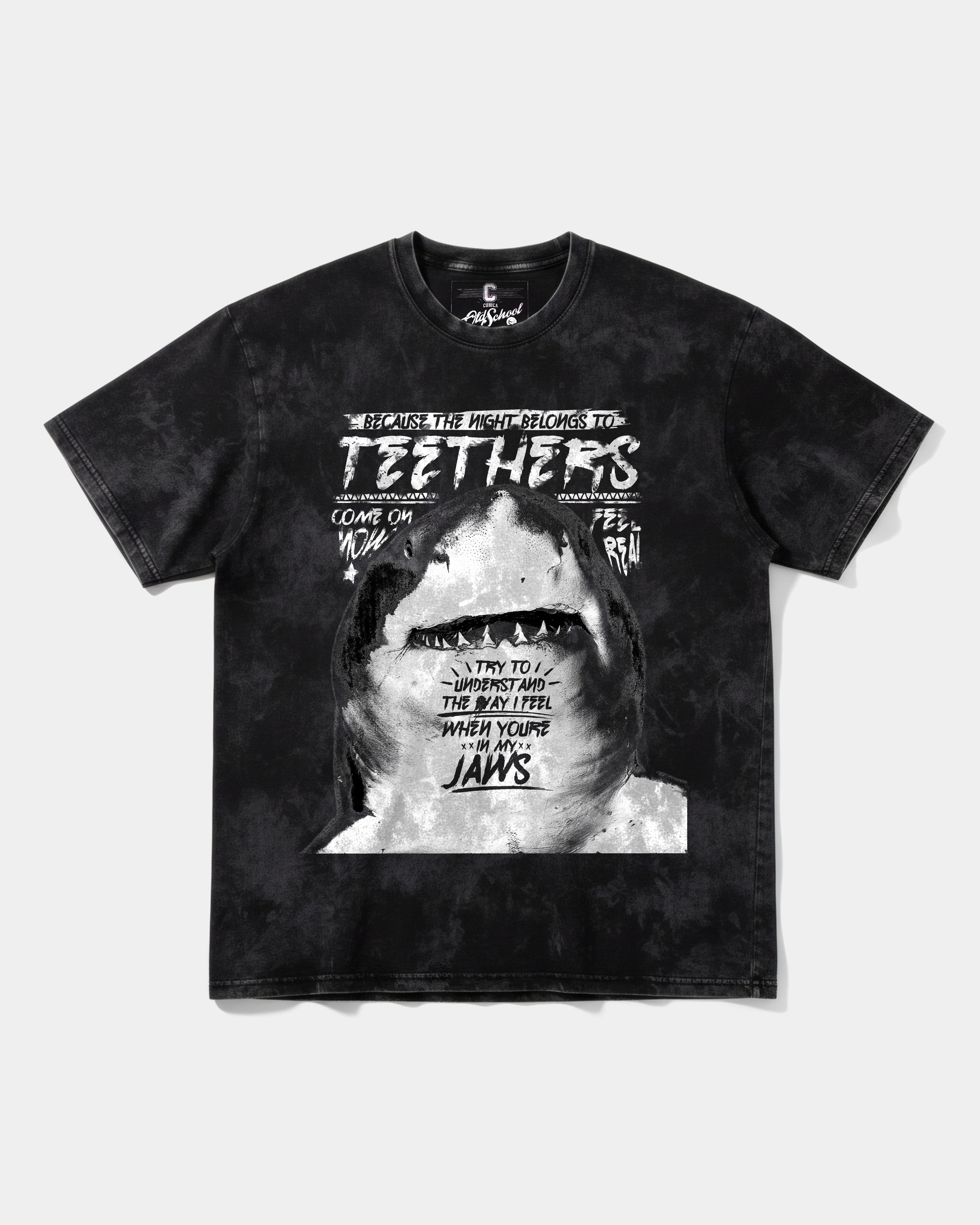Camiseta Teethers Big Front Oversize Acid