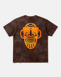 Camiseta Icono Africano Big Back Oversize Acid Marron