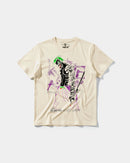 Camiseta Joker Yakuza White Big Front Regular Basic Beige
