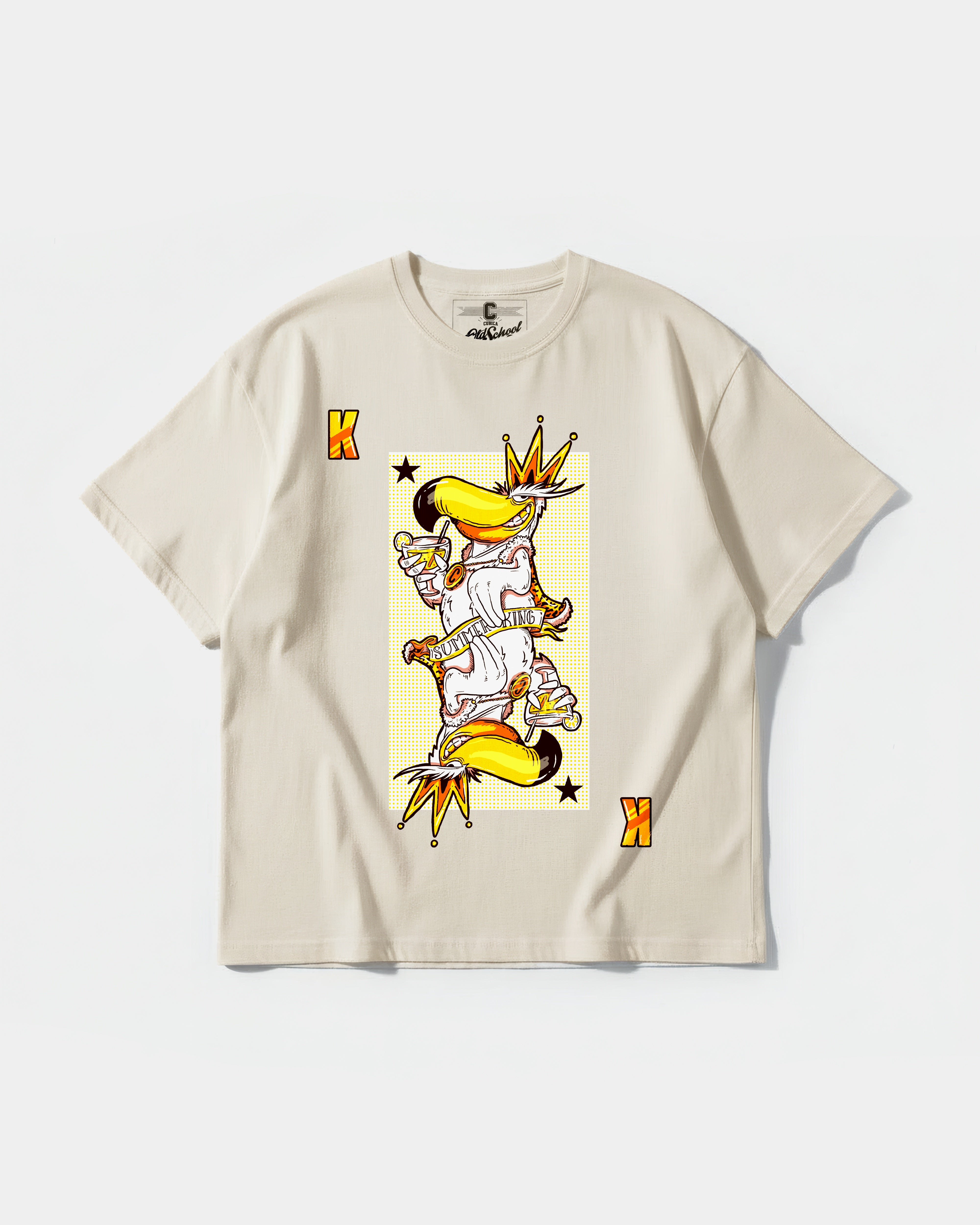 Camiseta King's Cocktail Big Front Oversize Basic