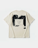 Camiseta Freedom Of Choice Big Back Oversize Basic Beige