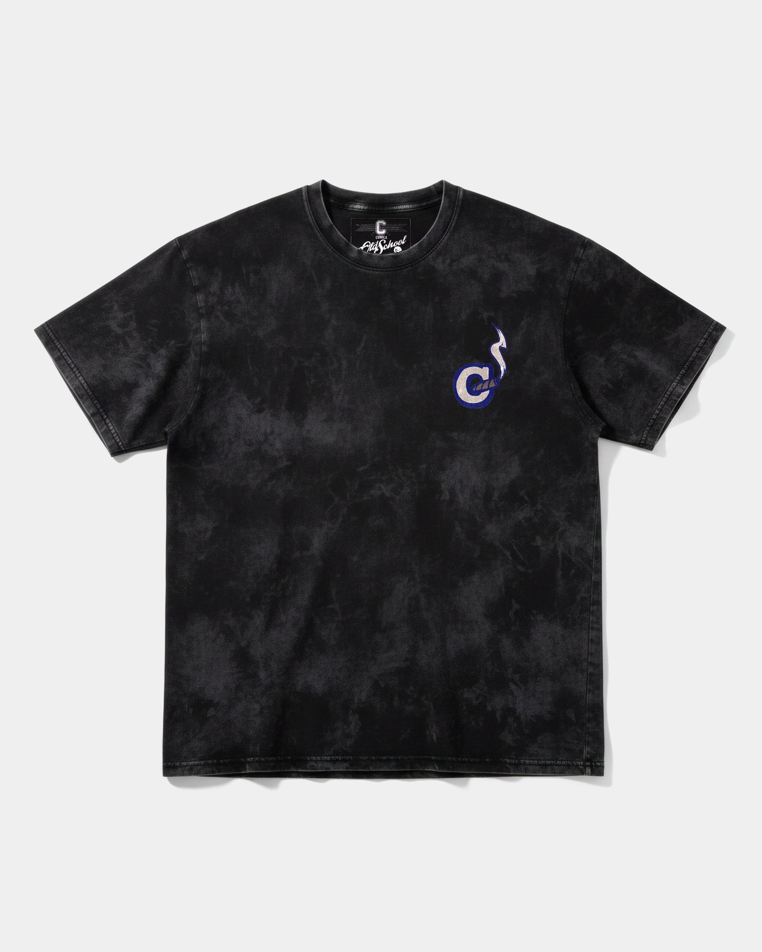 Camiseta Mas Vale Que Corras Pocket Front Oversize Acid Negro