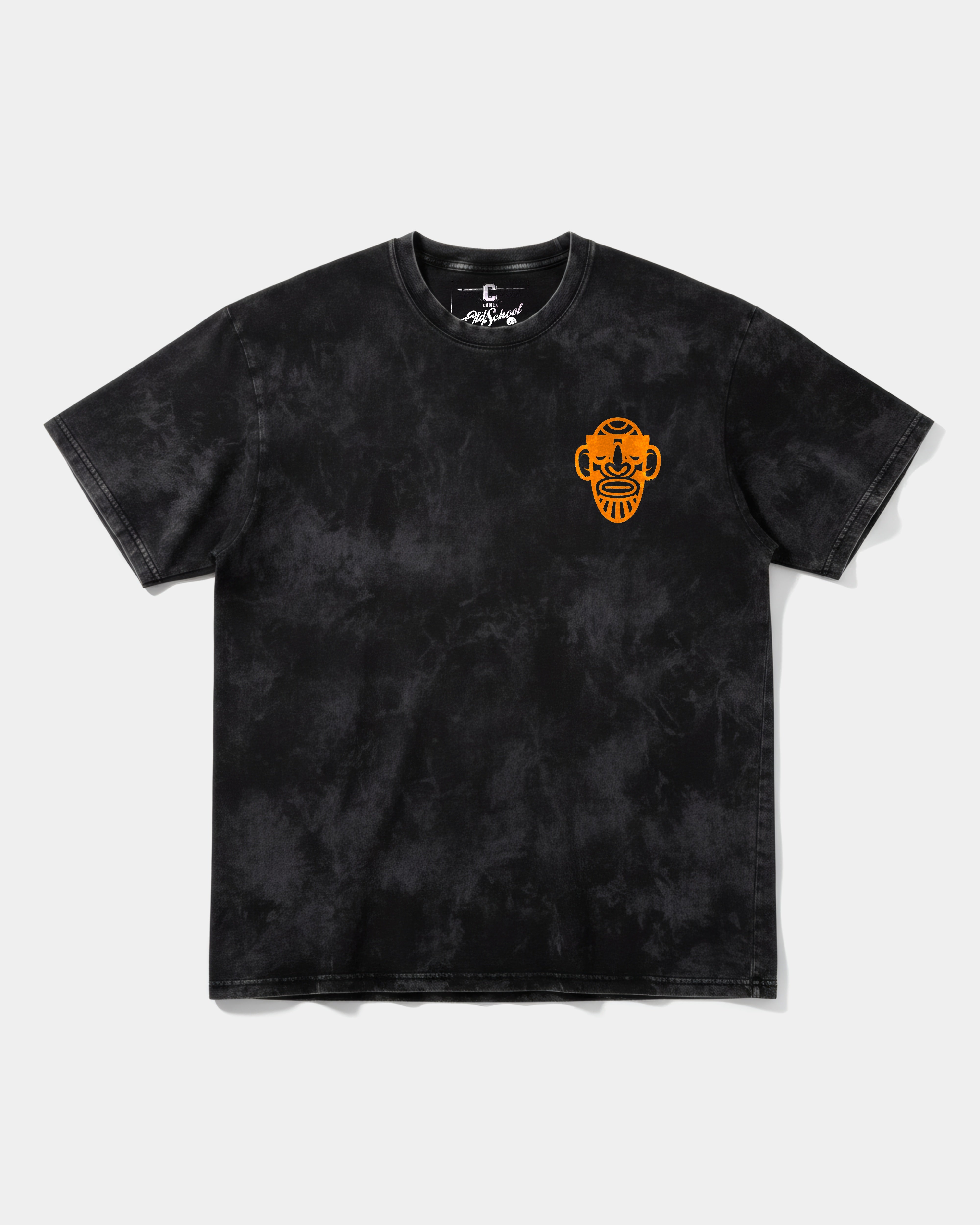 Camiseta Icono Africano Pocket Front Oversize Acid
