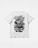 Camiseta Knockout Big Back Regular Basic Blanco
