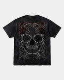 Camiseta Catrina Big Back Oversize Acid Negro