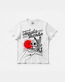 Camiseta Tequila Sunrise Big Front Regular Basic Blanco