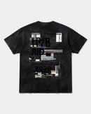 Camiseta Astral Big Back Oversize Acid Negro