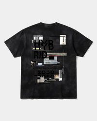 Camiseta Astral Big Back Oversize Acid Negro