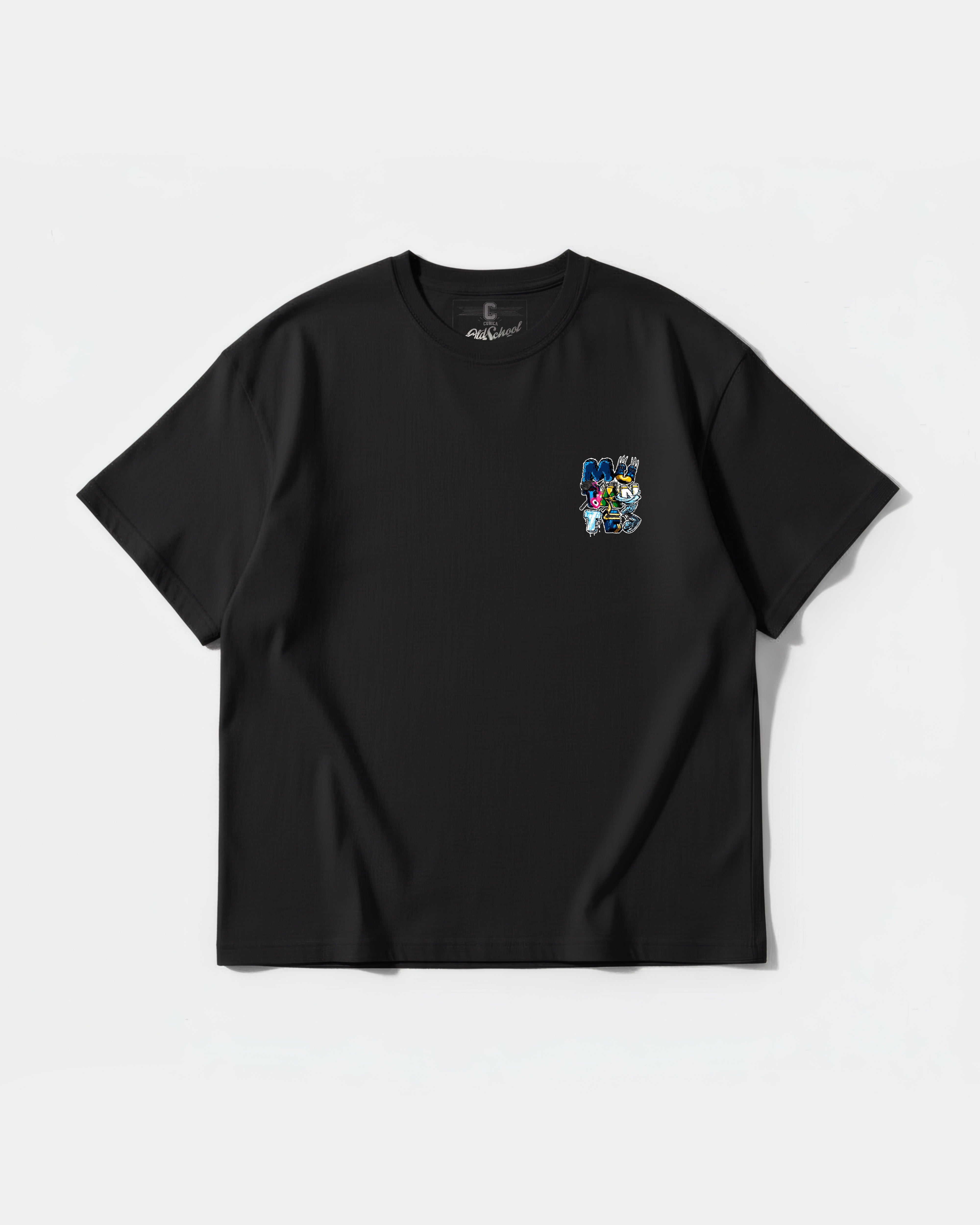 Camiseta Mutantes Pocket Front Oversize Basic