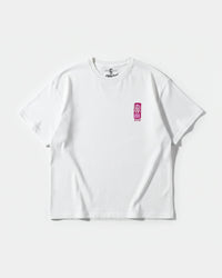 Camiseta Tokio 2050 Big Back Oversize Basic Blanco