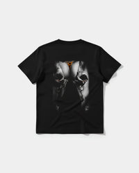 Camiseta Woman Gun Big Back Regular Basic Negro