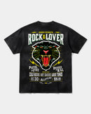 Camiseta Rock And Lover Big Back Oversize Acid Negro