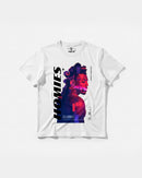 Camiseta Homies White Big Front Regular Basic Blanco