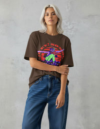 Modelo mide 1,64m y usa talla S
