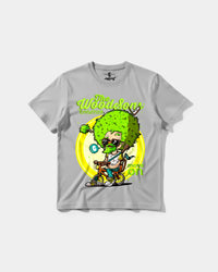 Camiseta The Woodsons White Big Front Regular Basic Gris