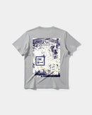 Camiseta Come Con Big Back Regular Basic Gris