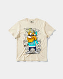 Camiseta Tio Sam White Big Front Regular Basic Beige