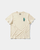 Camiseta Calentura Oso Polar Pocket Front Regular Basic Beige