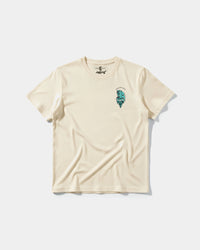Camiseta Calentura Oso Polar Pocket Front Regular Basic Beige