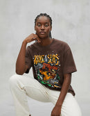 Modelo mide 1,76m y usa talla M