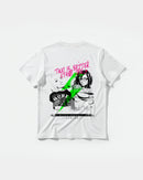 Camiseta Sexy Bitch Big Back Regular Basic Blanco
