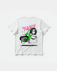 Camiseta Sexy Bitch Big Back Regular Basic Blanco