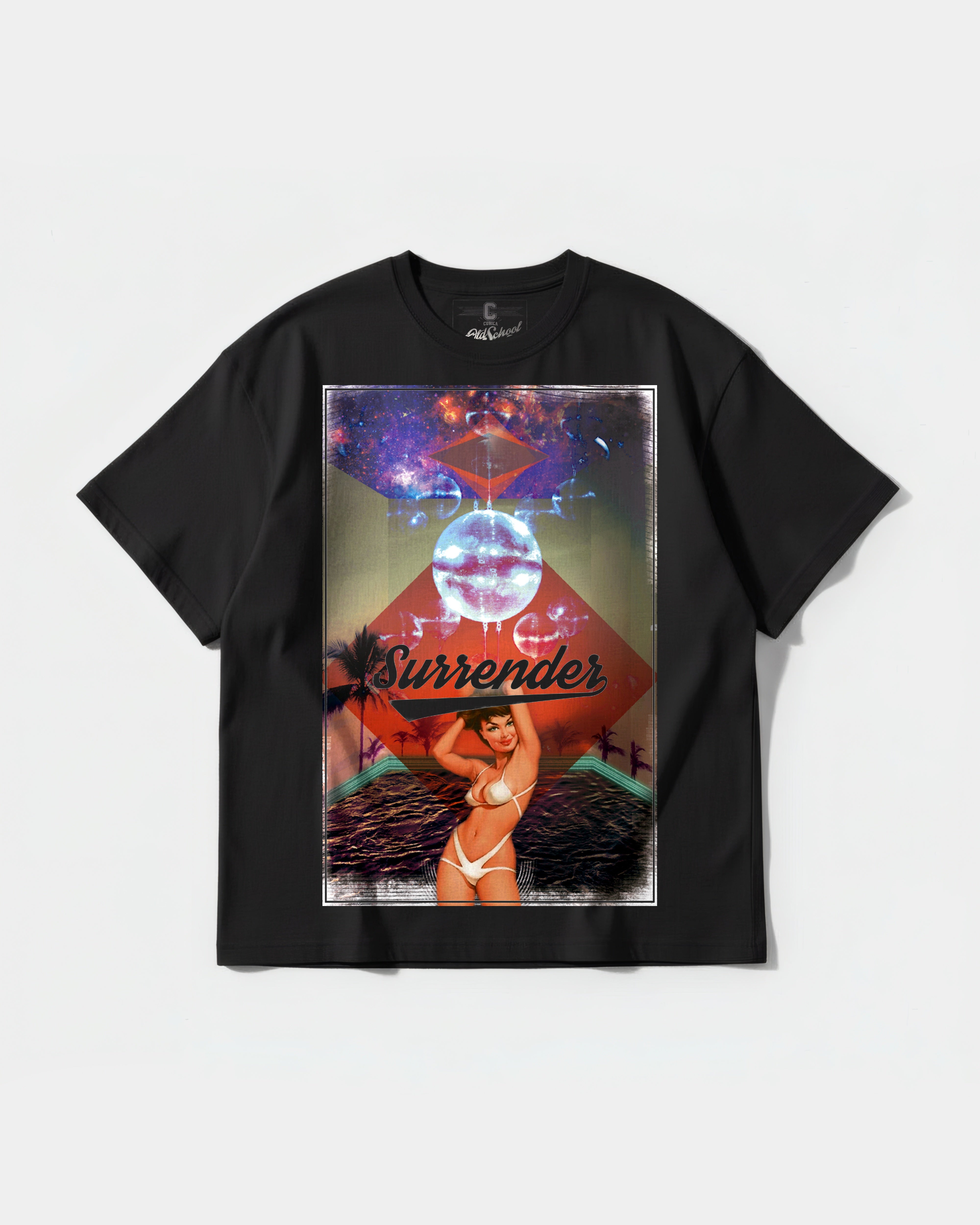 Surrender Big Front Oversize Basic T-shirt