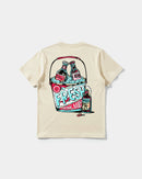 Camiseta Fresh Drink White Pocket Front Regular Basic Beige