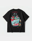 Camiseta Fresh Drink White Pocket Front Oversize Basic Negro