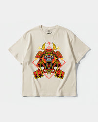 Camiseta Gorilla Samurai Big Front Oversize Basic Beige