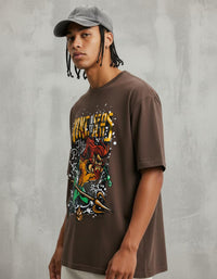Modelo mide 1,82m y usa talla L