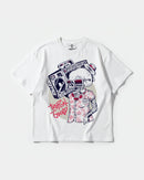 Camiseta Tropical Sound Big Front Oversize Basic Blanco