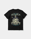 Camiseta Hold The Helm Big Back Regular Basic Negro
