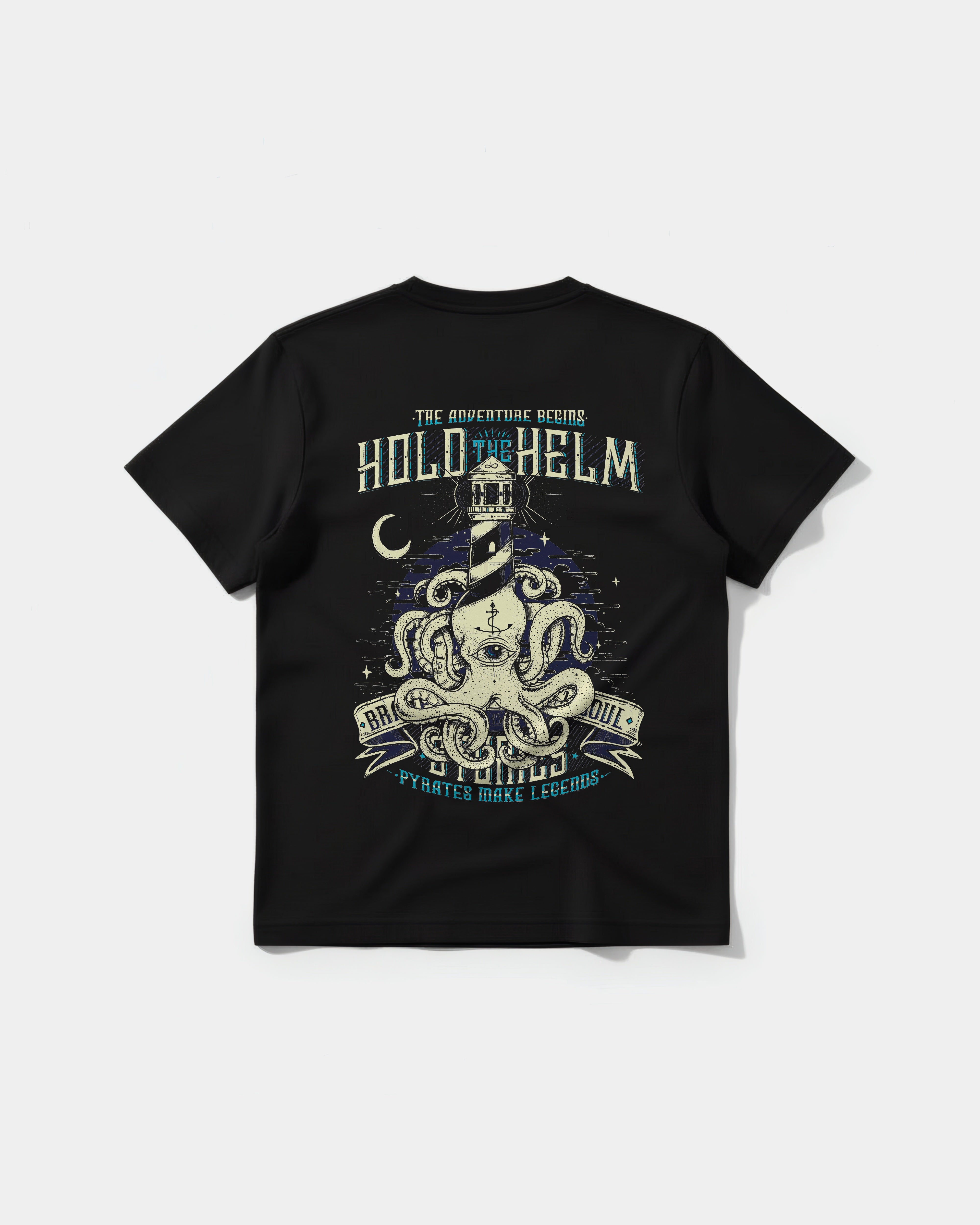 Camiseta Hold The Helm Big Back Regular Basic