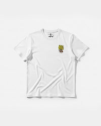 Camiseta Not For Chickens Pocket Front Regular Basic Blanco