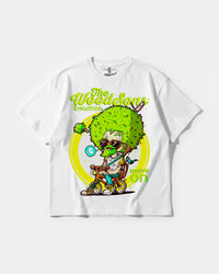 Camiseta The Woodsons White Big Front Oversize Basic Blanco