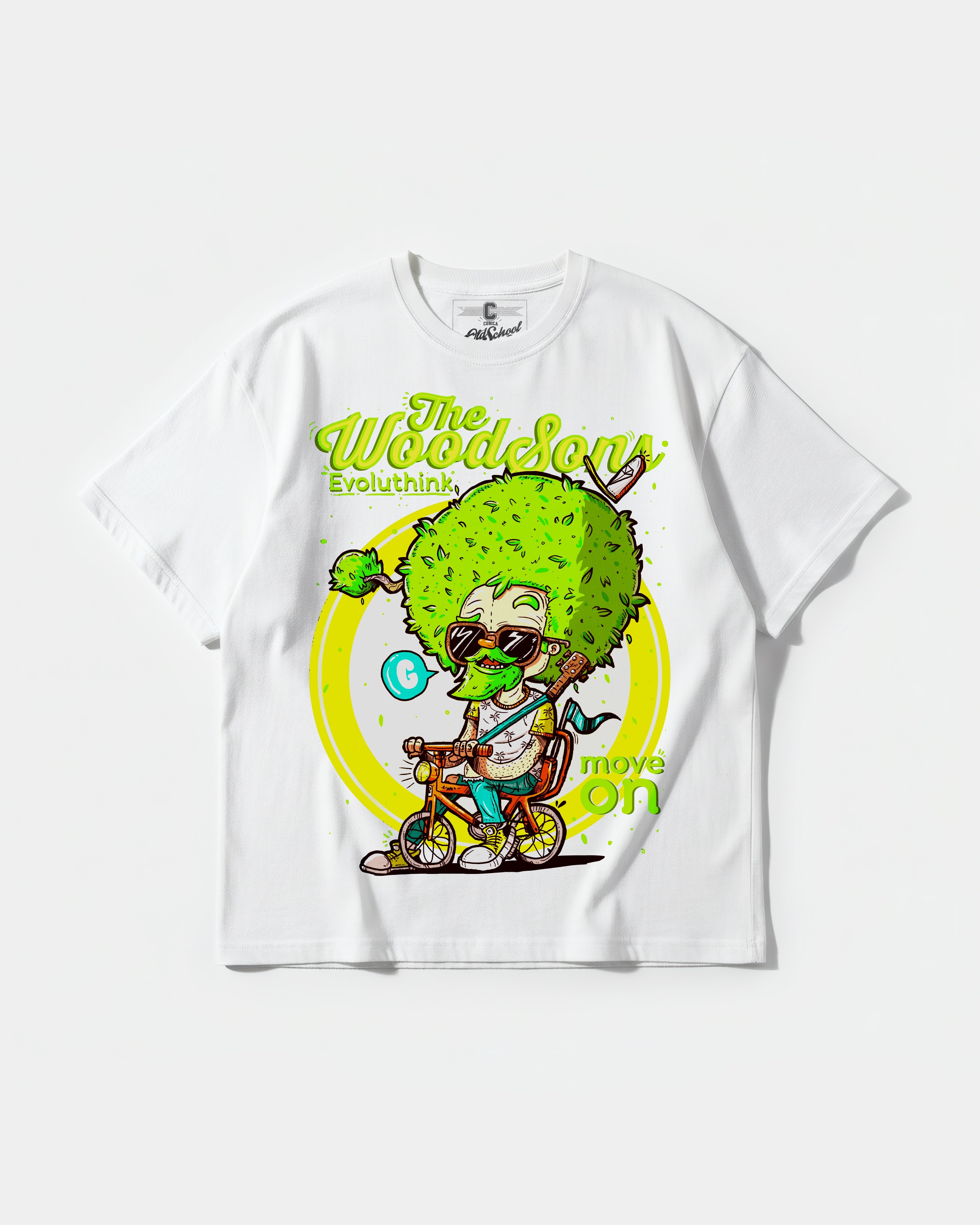 Camiseta The Woodsons Big Front Oversize Basic