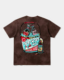 Camiseta Fresh Drink Big Back Oversize Acid Marron
