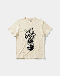 Camiseta Pina Calavera Big Front Regular Basic Beige