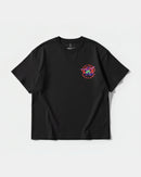 Camiseta Somos Skaters Big Front Oversize Basic Negro