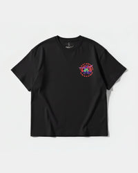 Camiseta Somos Skaters Big Front Oversize Basic Negro