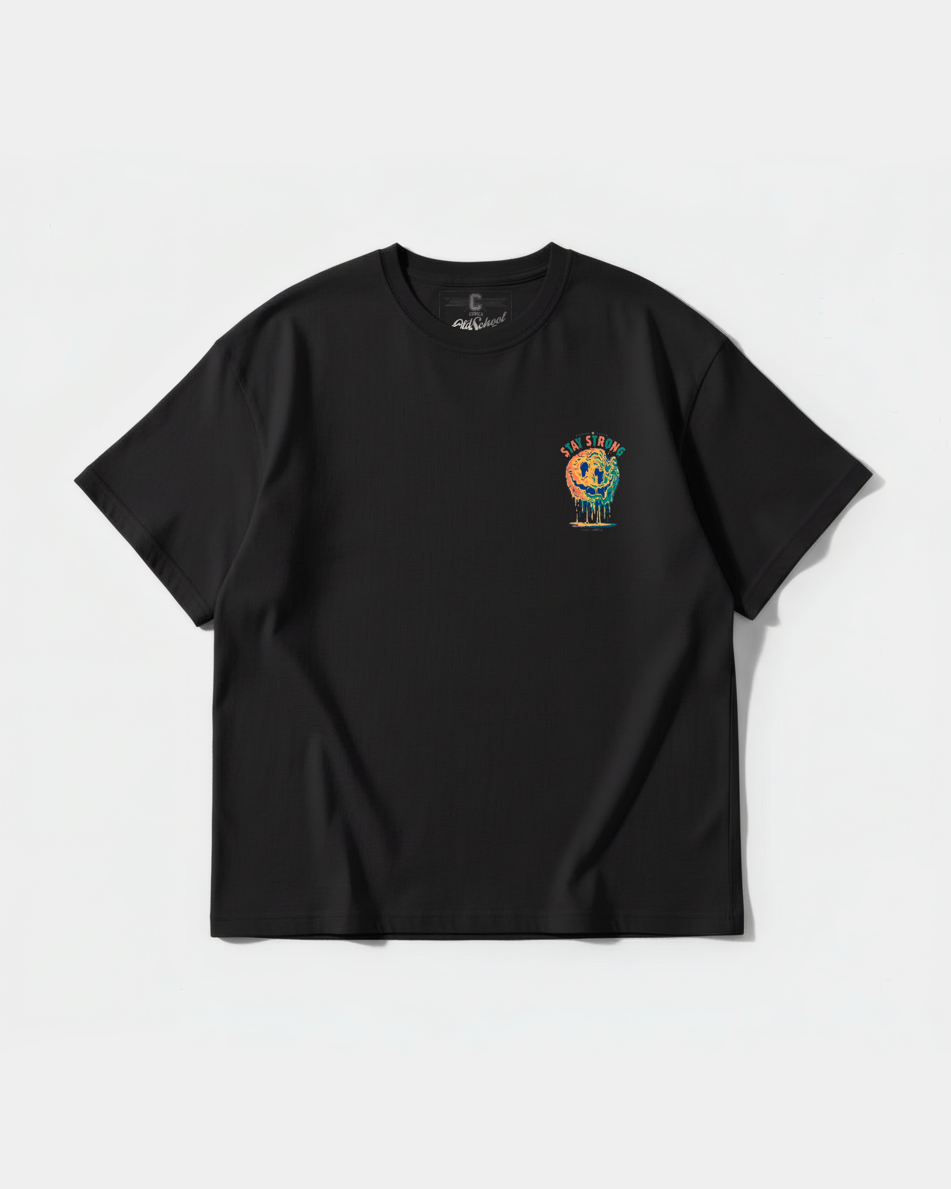 Camiseta Stay Strong Big Pocket Oversize Basic