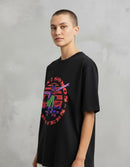 Modelo mide 1,74m y usa talla M
