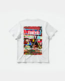 Camiseta Tokyo 2050 Big Back Regular Basic Blanco