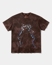 Camiseta Cubirayo Big Front Oversize Acid Marron