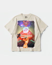 Camiseta Surrender Big Front Oversize Basic Beige