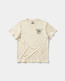 Camiseta Cubica Drinks Pocket Front Regular Basic Beige